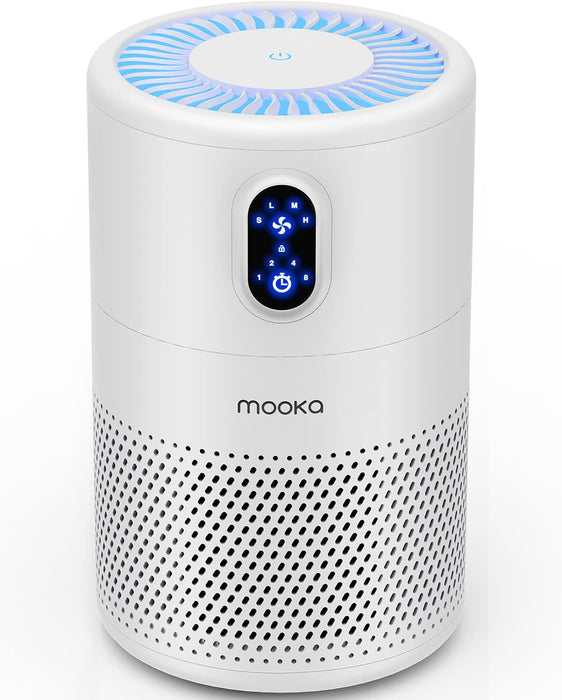 MOOKA B-D02L Air Purifiers for Home Large Room Up to 1076 ft²
