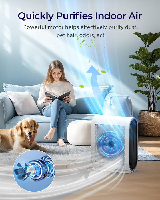 MOOKA KJ217 Air Purifiers for Home Large Room Up to 2500 ft²