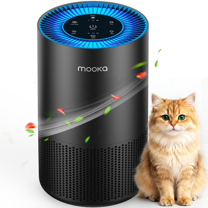 MOOKA AP-S0610L Air Purifiers for Home Large Rooms 1300 Sq Ft