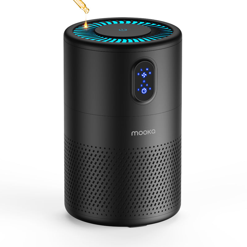 MOOKA B-D02L Air Purifier | 1,076 Sq Ft