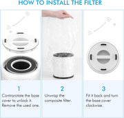 Filter for MOOKA B-D02L Air Purifier - MOOKA