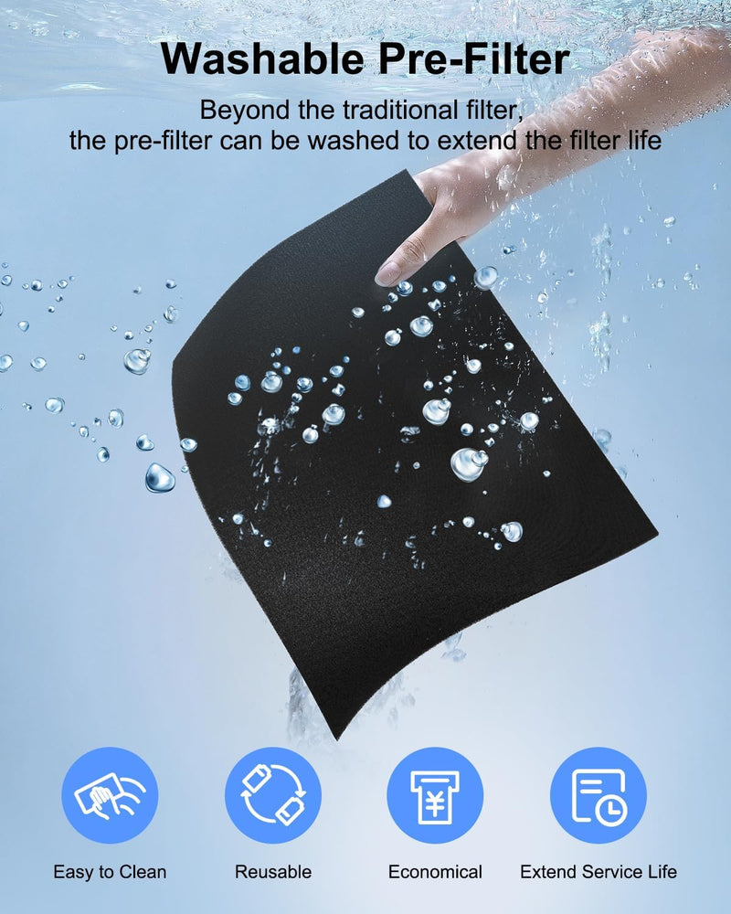 Filter for MOOKA KJ190L KJ190H Air Purifier