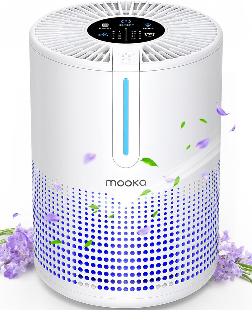 Mooka air purifier unresponsive power button long press