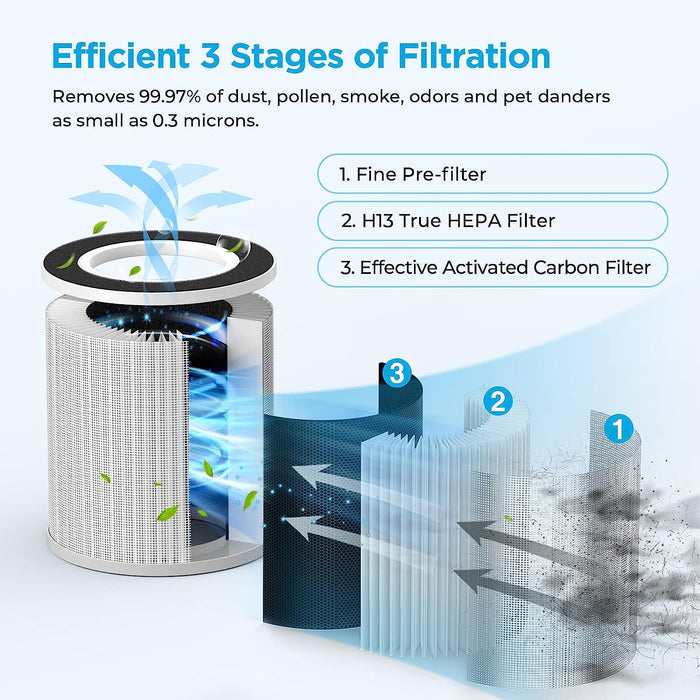 Levoit -pur131 Replacement Filter Set - 2 Hepa Filters & 2 Activated Carbon  Pre Filters For Enhanced Air Quality - Compatible With -pur131 And -pur131s  Air Purifiers - -pur131-rf - Temu Germany