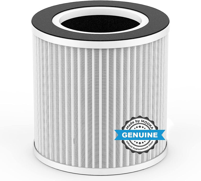 MOOKA H13 True HEPA Filter, Official Certified Replacement Filter for B-D02L Air Purifier