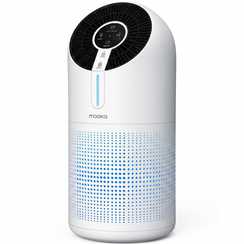 MOOKA M02 Air Purifiers for Home Large Room 1095ft²