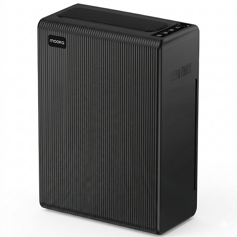 MOOKA E-300L Large Room Air Purifier | 2,000 Sq Ft
