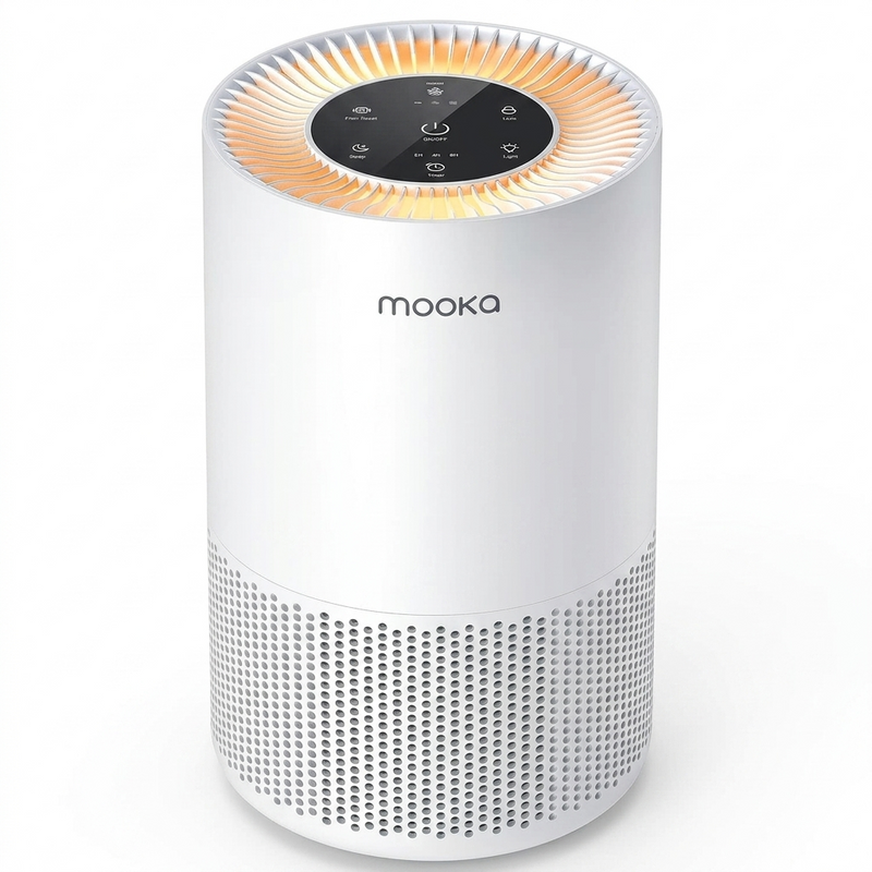 MOOKA AP-S0610L Air Purifiers for Home Large Rooms up to 1200ft²