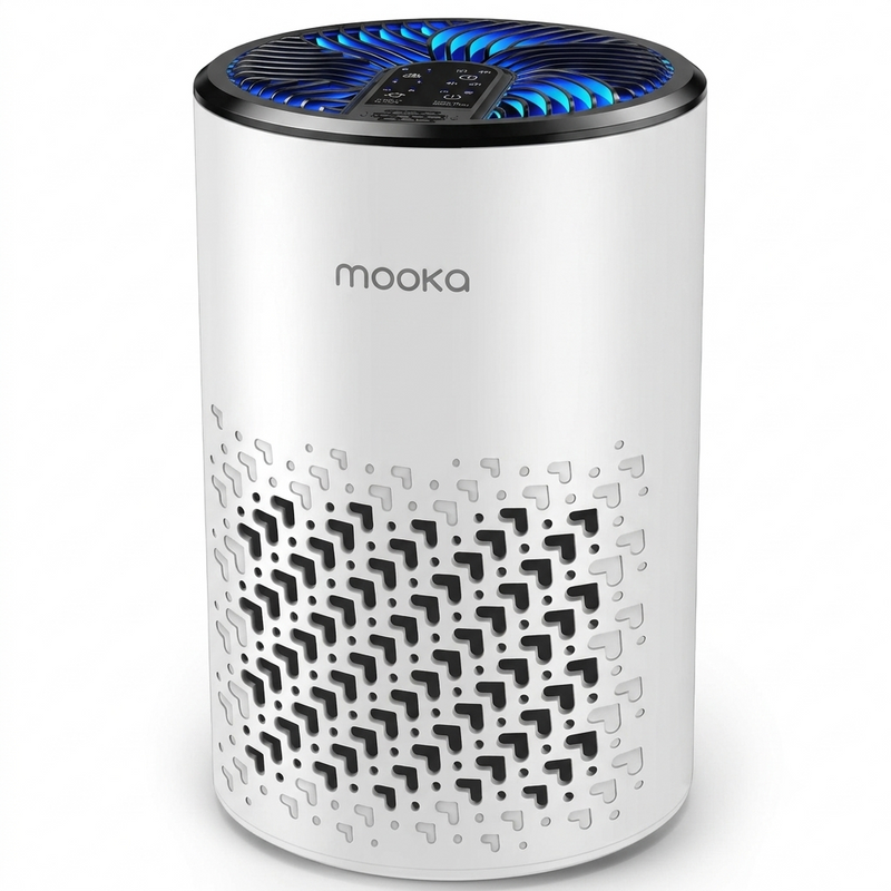 MOOKA KJ067L Air Purifiers for Bedroom Home Up to 500 ft²