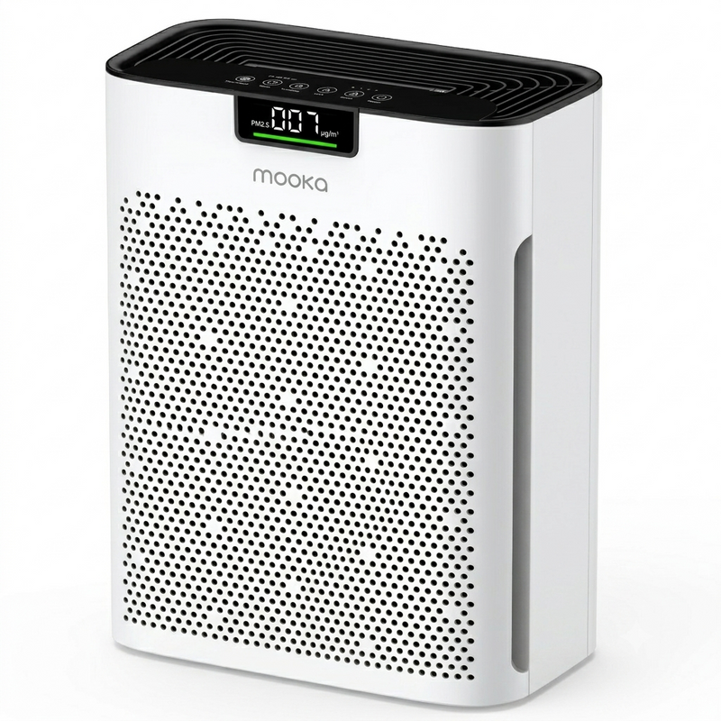MOOKA KJ190H Air Purifiers for Home Large Room 2200 Ft²