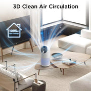MOOKA M02 Air Purifiers for Home Large Room 1095ft² - MOOKA