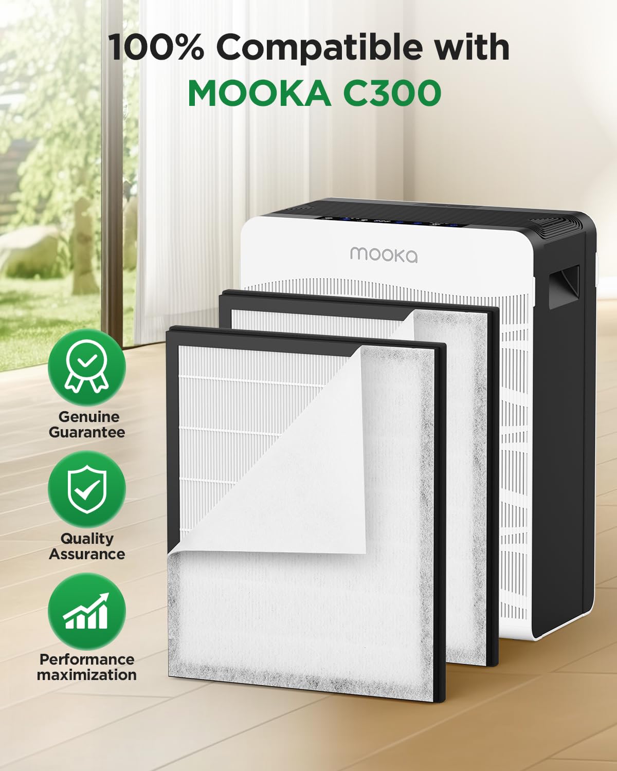 Filter for MOOKA C300 Air Purifier - MOOKA