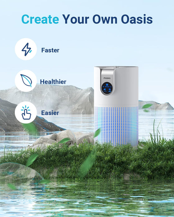 MOOKA M03 Air Purifiers for Home Large Room Up to 1500ft²