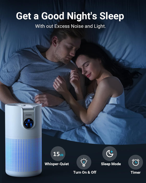 MOOKA M03 Air Purifiers for Home Large Room Up to 1500ft²