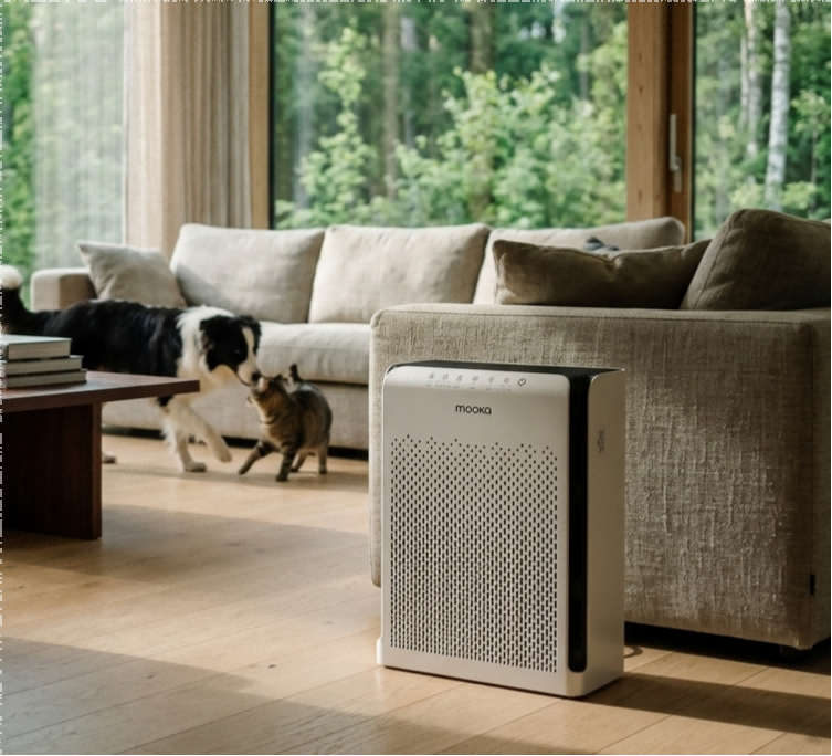 Air purifier for large rooms