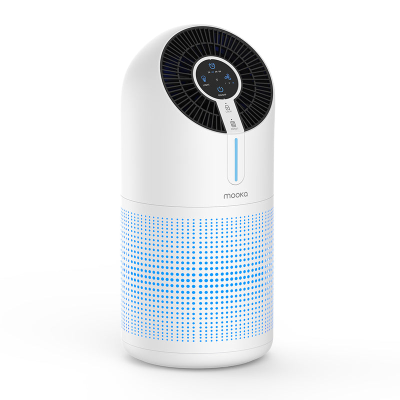 MOOKA M02 HEPA Air Purifier | 1,095 Sq Ft