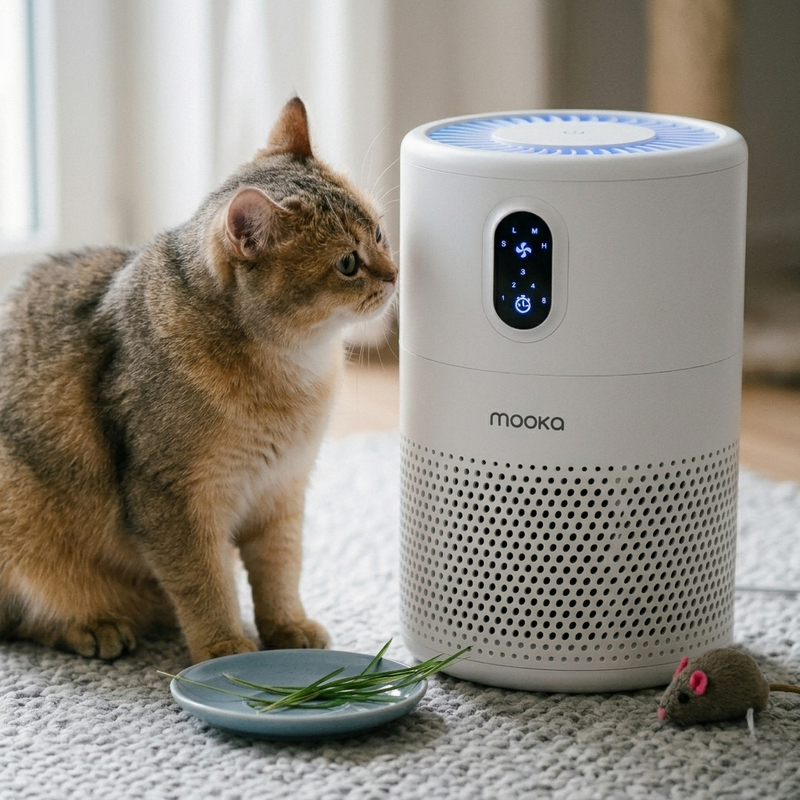 Cleaner indoor air for families and pets
