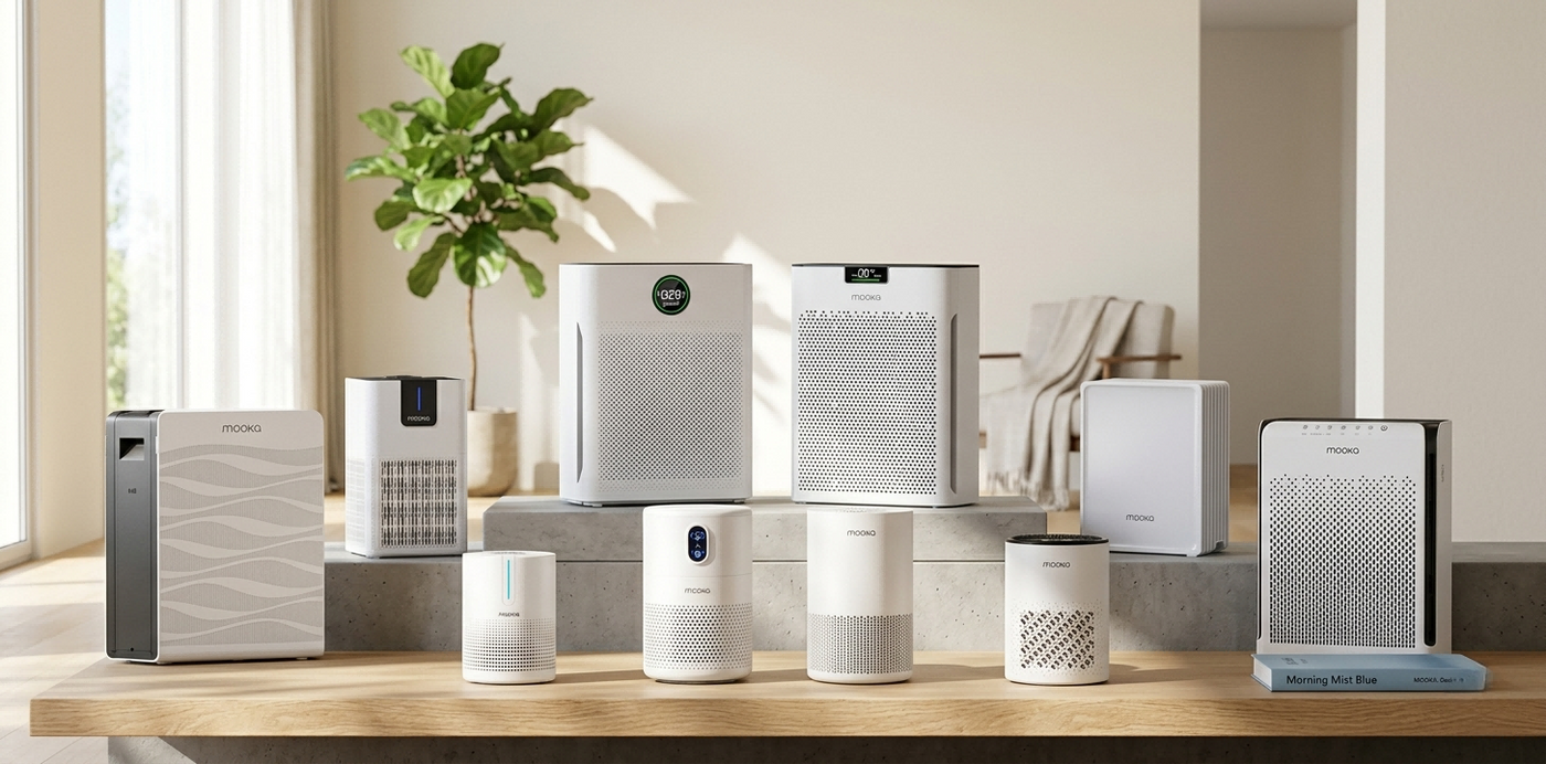 Shop MOOKA air purifiers by room size