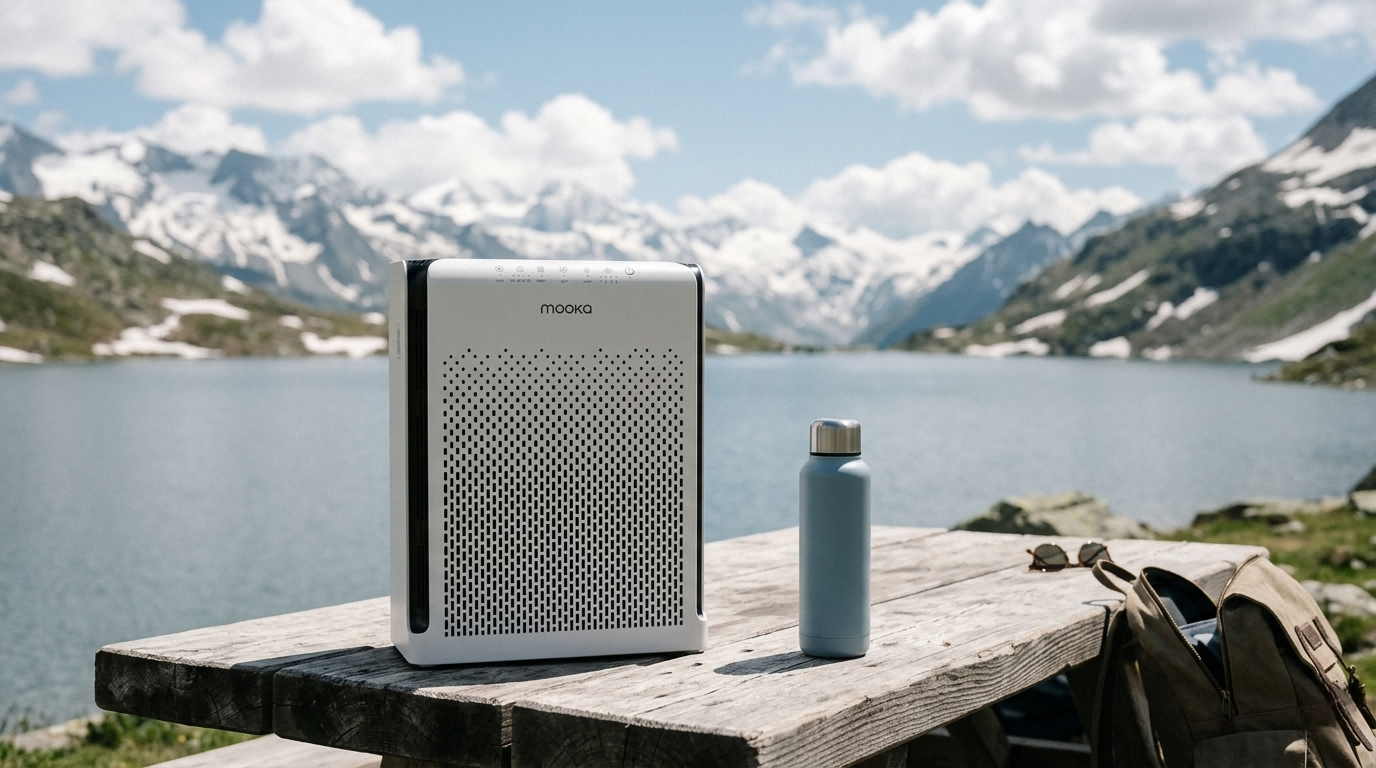 MOOKA True HEPA air purifier for cleaner indoor air