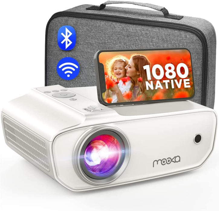 Native BL69 8500L 1080P WiFi Bluetooth Projector Video Projector M —  MOOKA