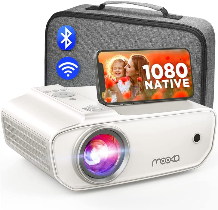 Native BL69 8500L 1080P WiFi Bluetooth Projector | Video Projector | MOOKA